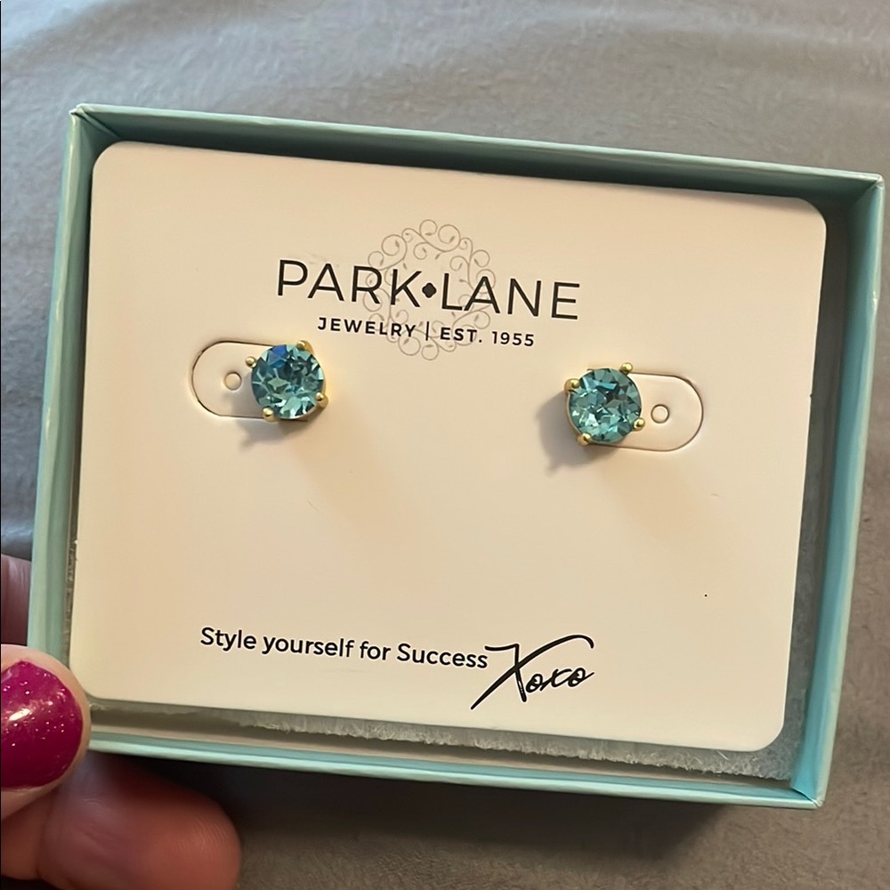 Park Lane Blue Impression Earrings